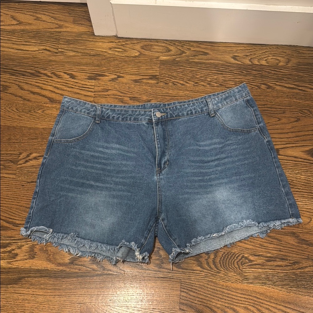 SHEIN Classic Blue Jean Shorts